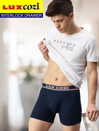 Lux Cozi Men's Multicolor Cotton Long Trunk